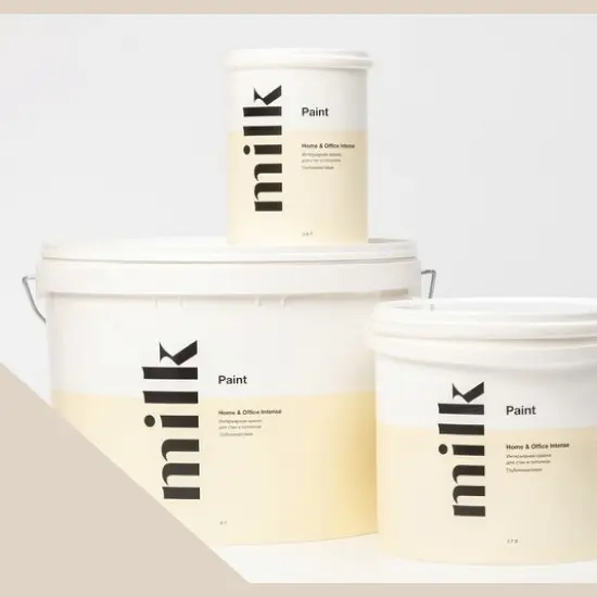 Фото Краски MILQ Paint Home & Office Intense 2.7 л. NC12-0064 Light Suede - 1 Краски MILQ Paint Home & Office Intense 2.7 л. NC12-0064 Light Suede - фото 1