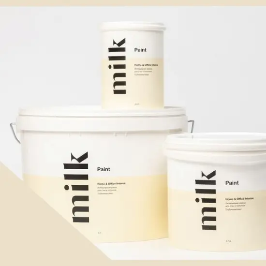 Фото Краски MILQ Paint Home & Office Intense 2.7 л. NC15-0176 Sweet Dough - 1 Краски MILQ Paint Home & Office Intense 2.7 л. NC15-0176 Sweet Dough - фото 1