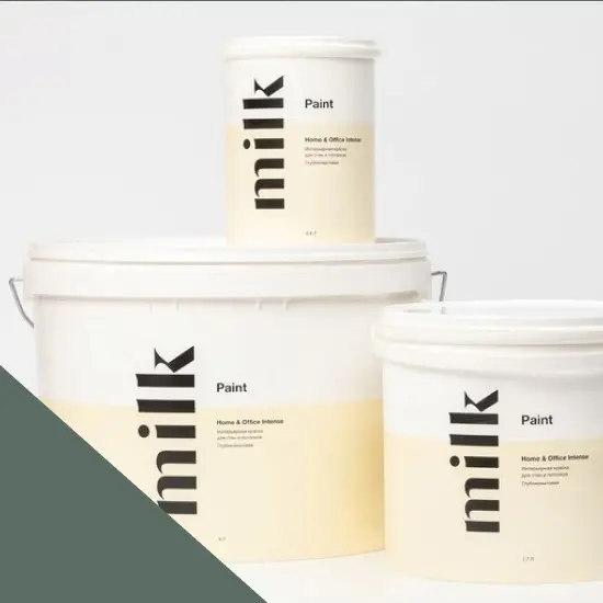Фото Краски MILQ Paint Home & Office Intense 9 л. NC36-0808 Dark Emerald - 1 Краски MILQ Paint Home & Office Intense 9 л. NC36-0808 Dark Emerald - фото 1