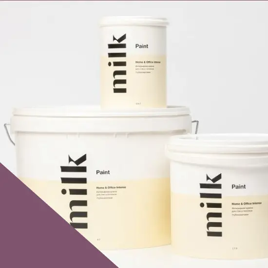 Фото Краски MILQ Paint Home & Office Intense 9 л. NC33-0716 Blackberry Juice - 1 Краски MILQ Paint Home & Office Intense 9 л. NC33-0716 Blackberry Juice - фото 1