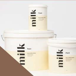 Краски MILK Paint Home & Office Intense 9 л. NC22-0390 Milk Chocolate Краски MILK Paint Home & Office Intense 9 л. NC22-0390 Milk Chocolate