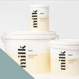 Краски MILK Paint Home & Office Intense 9 л. NC35-0767 Dusty Turquoise Краски MILK Paint Home & Office Intense 9 л. NC35-0767 Dusty Turquoise