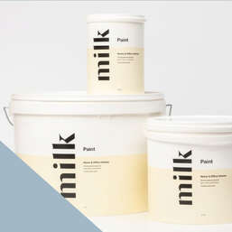Краски MILK Paint Home & Office Intense 9 л. NC28-0555 Ice Blue Краски MILK Paint Home & Office Intense 9 л. NC28-0555 Ice Blue