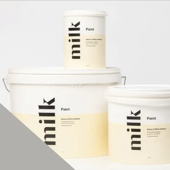 Фото Краски MILQ Paint Home & Office Intense 9 л. NC39-0899 Grizzle - 1 Краски MILQ Paint Home & Office Intense 9 л. NC39-0899 Grizzle - фото 1