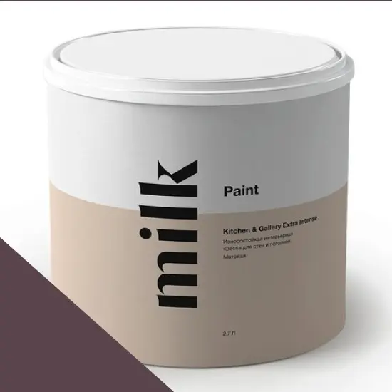 Фото Краски MILQ Paint Kitchen & Gallery Extra Intense 0,9 л. NC33-0705 Old Wine - 1 Краски MILQ Paint Kitchen & Gallery Extra Intense 0,9 л. NC33-0705 Old Wine - фото 1