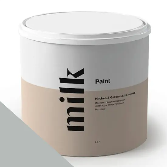 Фото Краски MILQ Paint Kitchen & Gallery Extra Intense 0,9 л. NC40-0905 Mountain Morning - 1 Краски MILQ Paint Kitchen & Gallery Extra Intense 0,9 л. NC40-0905 Mountain Morning - фото 1