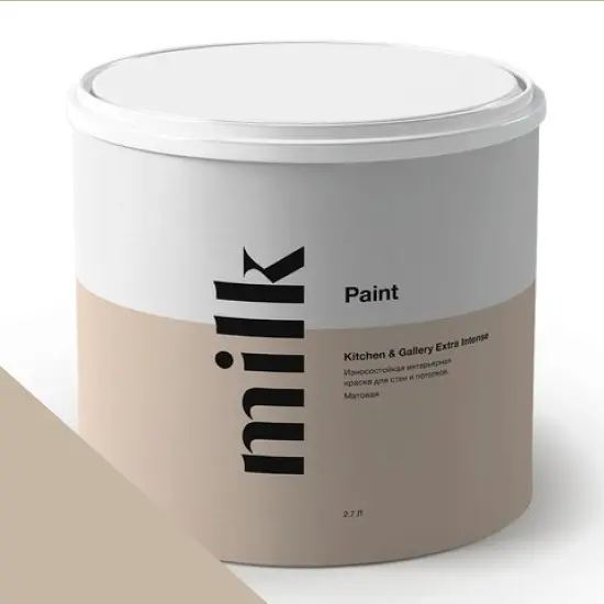 Фото Краски MILQ Paint Kitchen & Gallery Extra Intense 0,9 л. NC13-0119 Cacao Powder - 1 Краски MILQ Paint Kitchen & Gallery Extra Intense 0,9 л. NC13-0119 Cacao Powder - фото 1