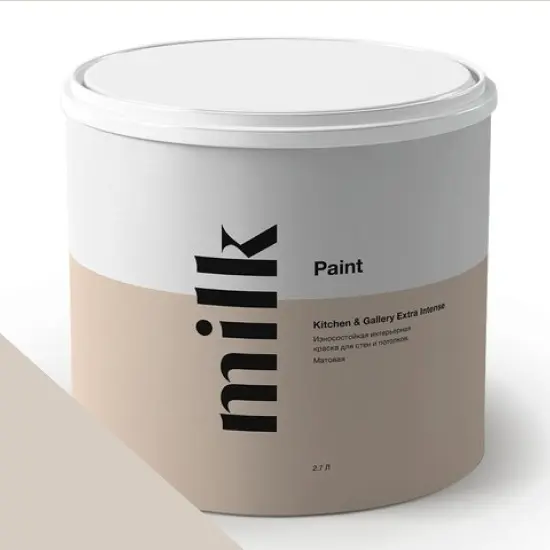 Фото Краски MILQ Paint Kitchen & Gallery Extra Intense 0,9 л. NC16-0191 Pebble Beach - 1 Краски MILQ Paint Kitchen & Gallery Extra Intense 0,9 л. NC16-0191 Pebble Beach - фото 1
