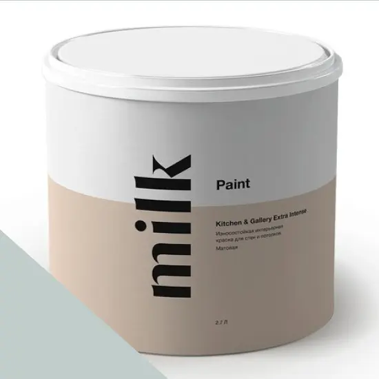 Фото Краски MILQ Paint Kitchen & Gallery Extra Intense 2,7 л. NC26-0482 Cloudy Beach - 1 Краски MILQ Paint Kitchen & Gallery Extra Intense 2,7 л. NC26-0482 Cloudy Beach - фото 1