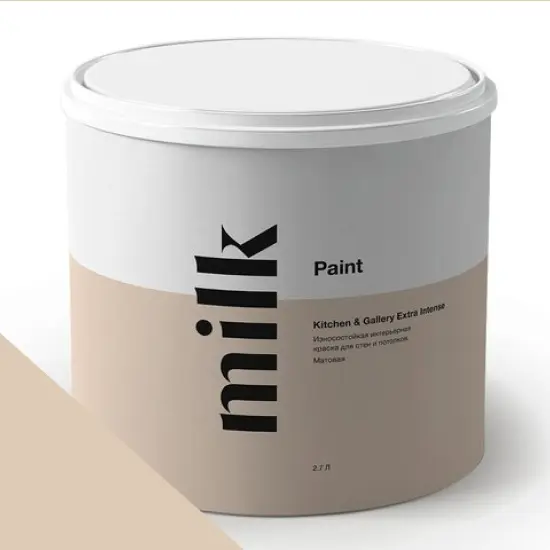 Фото Краски MILQ Paint Kitchen & Gallery Extra Intense 2,7 л. NC19-0284 Halva - 1 Краски MILQ Paint Kitchen & Gallery Extra Intense 2,7 л. NC19-0284 Halva - фото 1