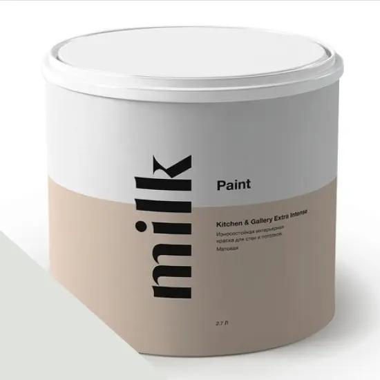 Фото Краски MILQ Paint Kitchen & Gallery Extra Intense 2,7 л. NC26-0487 White Soap - 1 Краски MILQ Paint Kitchen & Gallery Extra Intense 2,7 л. NC26-0487 White Soap - фото 1