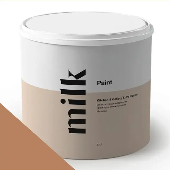 Фото Краски MILQ Paint Kitchen & Gallery Extra Intense 9 л. NC22-0380 Scotch - 1 Краски MILQ Paint Kitchen & Gallery Extra Intense 9 л. NC22-0380 Scotch - фото 1
