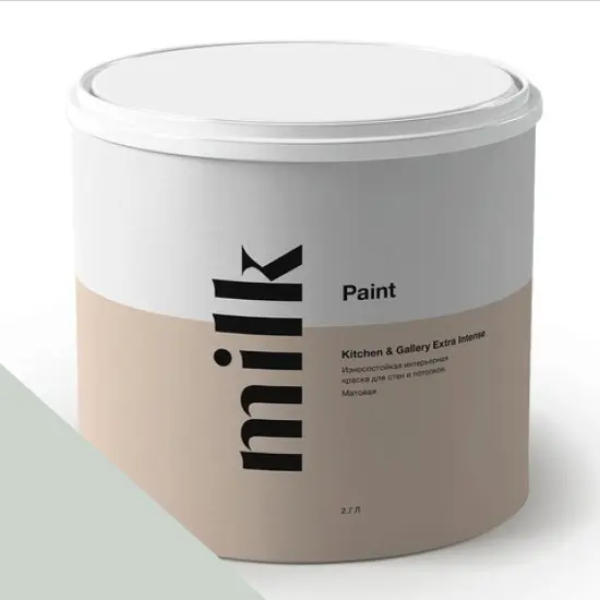 Фото Краски MILQ Paint Kitchen & Gallery Extra Intense 9 л. NC26-0485 Ash Pearl - 1 Краски MILQ Paint Kitchen & Gallery Extra Intense 9 л. NC26-0485 Ash Pearl - фото 1