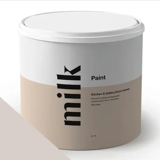 Фото Краски MILQ Paint Kitchen & Gallery Extra Intense 9 л. NC32-0665 Lilac Sand - 1 Краски MILQ Paint Kitchen & Gallery Extra Intense 9 л. NC32-0665 Lilac Sand - фото 1
