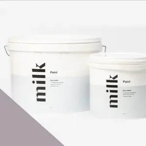 Фото Краски MILQ Paint Extra White для потолков 2,7 л. NC44-1035 Blackberry Yogurt - 1 Краски MILQ Paint Extra White для потолков 2,7 л. NC44-1035 Blackberry Yogurt - фото 1