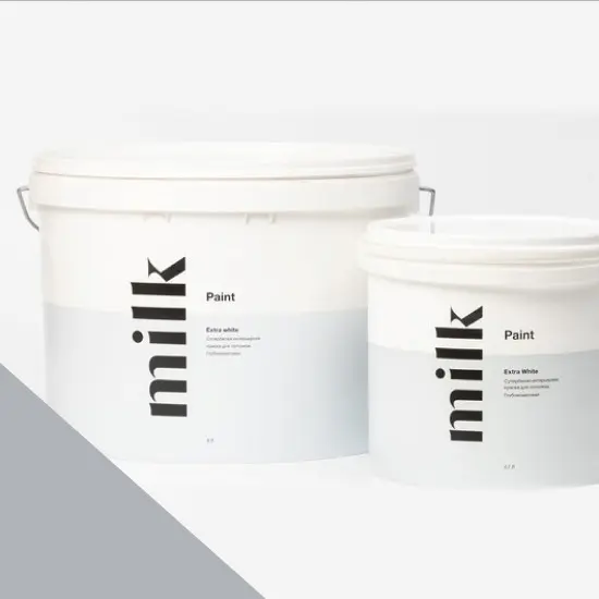 Фото Краски MILQ Paint Extra White для потолков 2,7 л. NC40-0925 Fog Breath - 1 Краски MILQ Paint Extra White для потолков 2,7 л. NC40-0925 Fog Breath - фото 1