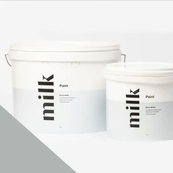 Фото Краски MILQ Paint Extra White для потолков 2,7 л. NC40-0919 Silver Web - 1 Краски MILQ Paint Extra White для потолков 2,7 л. NC40-0919 Silver Web - фото 1