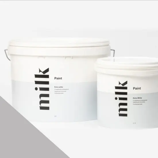 Фото Краски MILQ Paint Extra White для потолков 2,7 л. NC42-0962 Grey Violet - 1 Краски MILQ Paint Extra White для потолков 2,7 л. NC42-0962 Grey Violet - фото 1