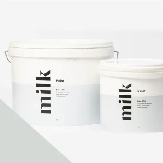 Фото Краски MILQ Paint Extra White для потолков 2,7 л. NC26-0494 Light Breeze - 1 Краски MILQ Paint Extra White для потолков 2,7 л. NC26-0494 Light Breeze - фото 1