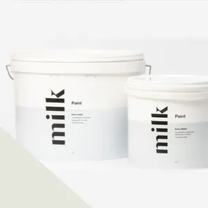Фото Краски MILQ Paint Extra White для потолков 2,7 л. NC35-0755 White Wave - 1 Краски MILQ Paint Extra White для потолков 2,7 л. NC35-0755 White Wave - фото 1
