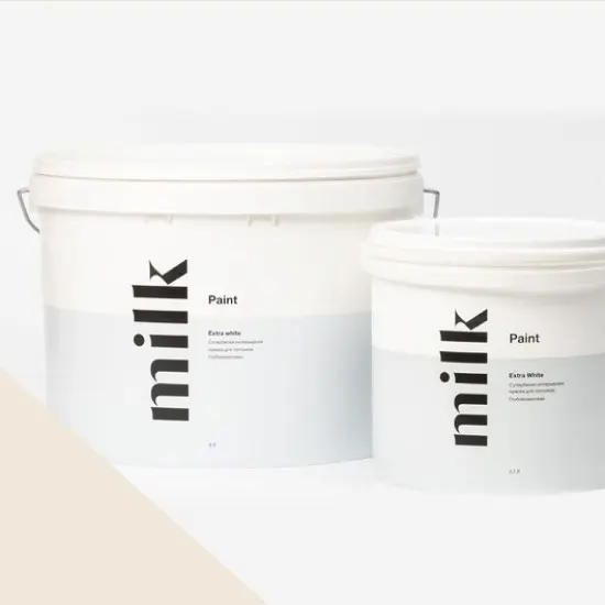 Фото Краски MILQ Paint Extra White для потолков 2,7 л. NC15-0152 Milkshake - 1 Краски MILQ Paint Extra White для потолков 2,7 л. NC15-0152 Milkshake - фото 1