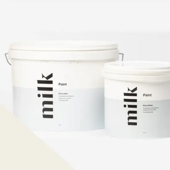 Фото Краски MILQ Paint Extra White для потолков 2,7 л. NC14-0140 Carrara Marble - 1 Краски MILQ Paint Extra White для потолков 2,7 л. NC14-0140 Carrara Marble - фото 1