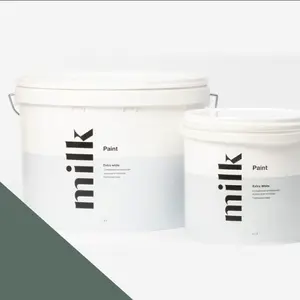 Фото Краски MILK Paint Extra White для потолков 9 л. NC36-0808 Dark Emerald - 1 Краски MILK Paint Extra White для потолков 9 л. NC36-0808 Dark Emerald - фото 1