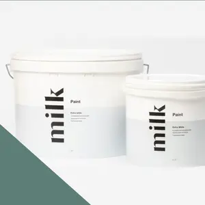 Фото Краски MILK Paint Extra White для потолков 9 л. NC35-0777 Bottle Glass - 1 Краски MILK Paint Extra White для потолков 9 л. NC35-0777 Bottle Glass - фото 1