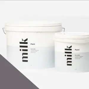 Фото Краски MILK Paint Extra White для потолков 9 л. NC43-0995 Dark Window - 1 Краски MILK Paint Extra White для потолков 9 л. NC43-0995 Dark Window - фото 1