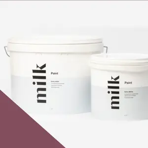 Фото Краски MILK Paint Extra White для потолков 9 л. NC33-0717 Raspberry Wine - 1 Краски MILK Paint Extra White для потолков 9 л. NC33-0717 Raspberry Wine - фото 1