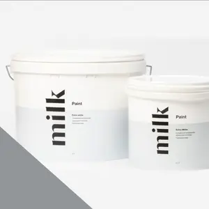 Фото Краски MILK Paint Extra White для потолков 9 л. NC29-0596 White Shark - 1 Краски MILK Paint Extra White для потолков 9 л. NC29-0596 White Shark - фото 1