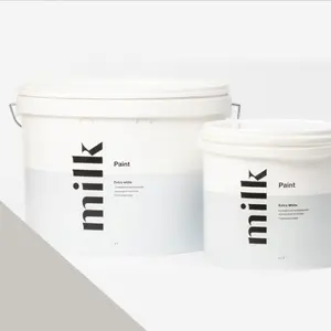 Фото Краски MILK Paint Extra White для потолков 9 л. NC32-0666 Shark Skin - 1 Краски MILK Paint Extra White для потолков 9 л. NC32-0666 Shark Skin - фото 1