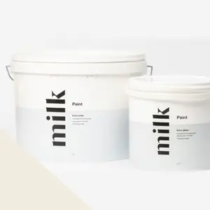 Фото Краски MILK Paint Extra White для потолков 9 л. NC15-0163 Double Cream - 1 Краски MILK Paint Extra White для потолков 9 л. NC15-0163 Double Cream - фото 1