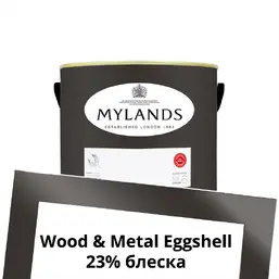 Mylands Wood&Metal Paint Eggshell 1 л. №287 London Brown Mylands Wood&Metal Paint Eggshell 1 л. №287 London Brown
