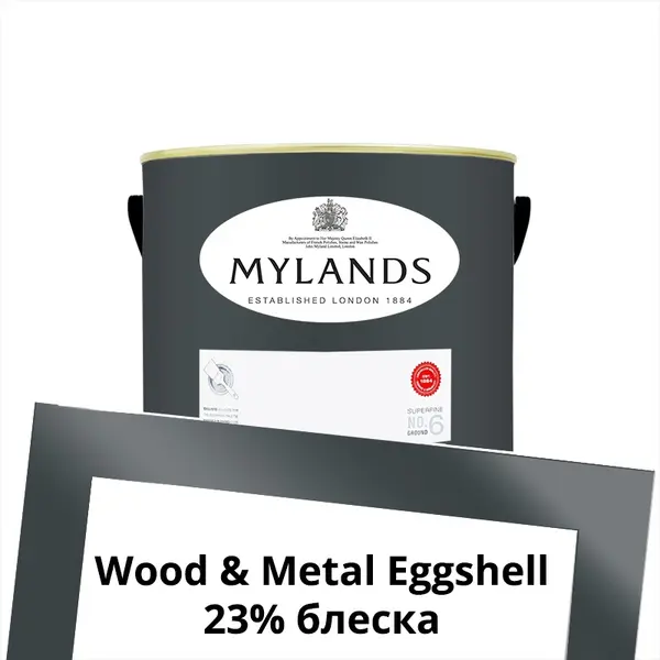 Фото Краски Mylands Wood&Metal Paint Eggshell 1 л. №44 Duke's House - 1 Краски Mylands Wood&Metal Paint Eggshell 1 л. №44 Duke's House - фото 1