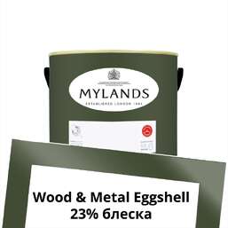 Краски Mylands Wood&Metal Paint Eggshell 1 л. №205 Brompton Road Краски Mylands Wood&Metal Paint Eggshell 1 л. №205 Brompton Road