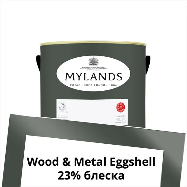 Фото Краски Mylands Wood&Metal Paint Eggshell 1 л. №237 Oratory - 1 Краски Mylands Wood&Metal Paint Eggshell 1 л. №237 Oratory - фото 1