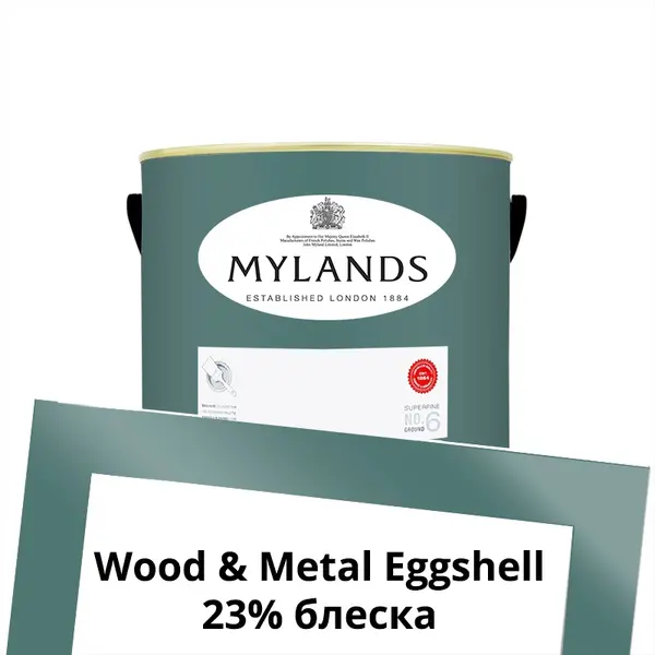Фото Краски Mylands Wood&Metal Paint Eggshell 1 л. №216 Burlington Arcade - 1 Краски Mylands Wood&Metal Paint Eggshell 1 л. №216 Burlington Arcade - фото 1