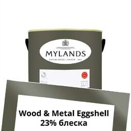 Краски Mylands Wood&Metal Paint Eggshell 1 л. №39 Messel Краски Mylands Wood&Metal Paint Eggshell 1 л. №39 Messel