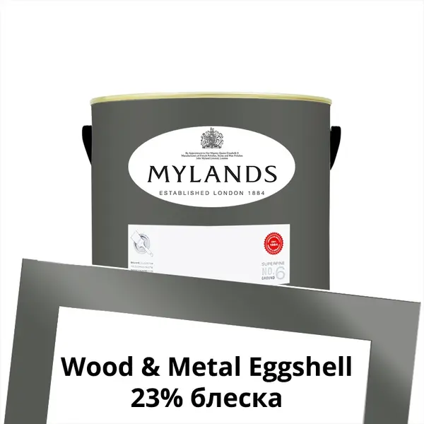 Фото Краски Mylands Wood&Metal Paint Eggshell 1 л. №118 Leadenhall - 1 Краски Mylands Wood&Metal Paint Eggshell 1 л. №118 Leadenhall - фото 1