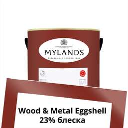 Краски Mylands Wood&Metal Paint Eggshell 1 л. №288 Indian Lake Краски Mylands Wood&Metal Paint Eggshell 1 л. №288 Indian Lake