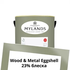 Фото Краски Mylands Wood&Metal Paint Eggshell 1 л. №190 Greenstone - 1 Краски Mylands Wood&Metal Paint Eggshell 1 л. №190 Greenstone - фото 1