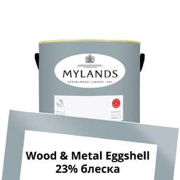 Краски Mylands Wood&Metal Paint Eggshell 1 л. №222 Bridge Blue Краски Mylands Wood&Metal Paint Eggshell 1 л. №222 Bridge Blue