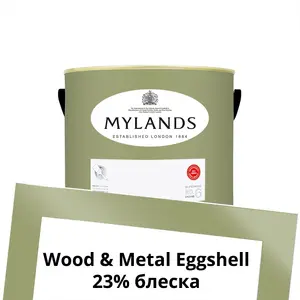Фото Краски Mylands Wood&Metal Paint Eggshell 1 л. №203 Stockwell Green - 1 Краски Mylands Wood&Metal Paint Eggshell 1 л. №203 Stockwell Green - фото 1