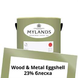 Краски Mylands Wood&Metal Paint Eggshell 1 л. №203 Stockwell Green Краски Mylands Wood&Metal Paint Eggshell 1 л. №203 Stockwell Green