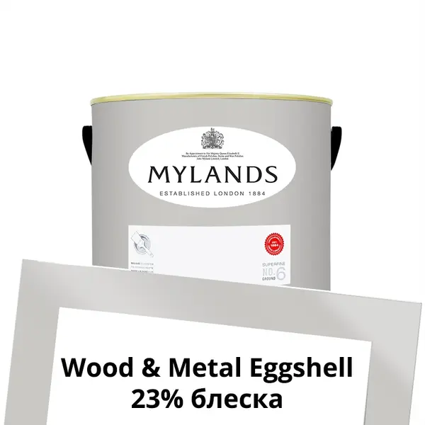 Фото Краски Mylands Wood&Metal Paint Eggshell 1 л. №85 Chambers Gate - 1 Краски Mylands Wood&Metal Paint Eggshell 1 л. №85 Chambers Gate - фото 1