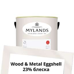 Краски Mylands Wood&Metal Paint Eggshell 1 л. №51 White Hart Краски Mylands Wood&Metal Paint Eggshell 1 л. №51 White Hart