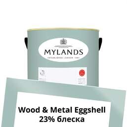 Краски Mylands Wood&Metal Paint Eggshell 1 л. №213 Notting Hill Краски Mylands Wood&Metal Paint Eggshell 1 л. №213 Notting Hill