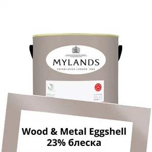 Фото Краски Mylands Wood&Metal Paint Eggshell 1 л. №266 Soho House - 1 Краски Mylands Wood&Metal Paint Eggshell 1 л. №266 Soho House - фото 1