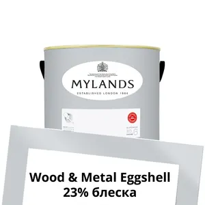 Фото Краски Mylands Wood&Metal Paint Eggshell 1 л. №23 Islington - 1 Краски Mylands Wood&Metal Paint Eggshell 1 л. №23 Islington - фото 1